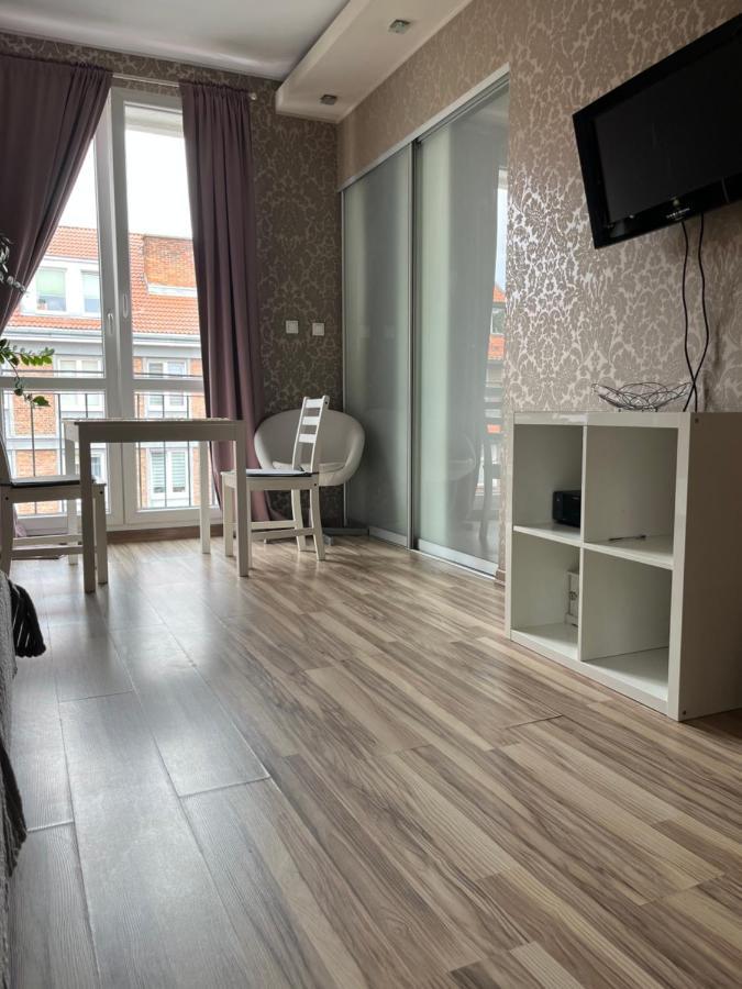 Centrum Apartament Danzica Esterno foto